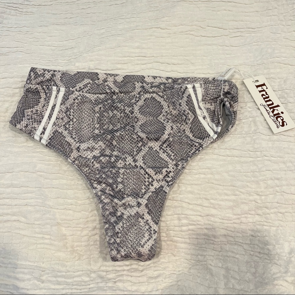 Frankie’s Bikinis “Shore” Bottom In Python (Pr) - image 3